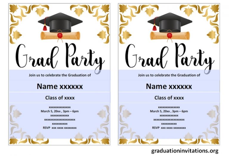 Best Way To Make Graduation Invitations